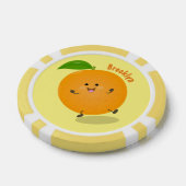 Lot De Jeton De Poker Agréable agrumes d'orange (Simple)