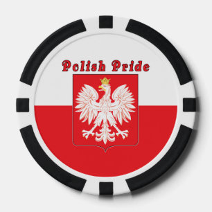 Lot De Jeton De Poker Aigle de la fierté polonaise