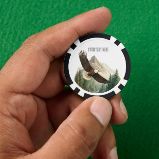 Lot De Jeton De Poker Aigle en vol 