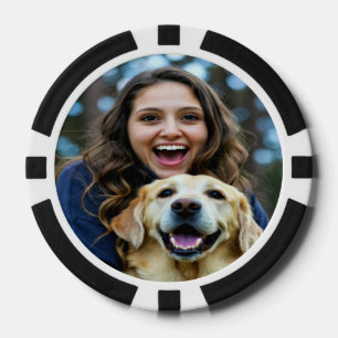 Lot De Jeton De Poker Ajouter une photo de Labrador Retriever Personnali