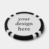 Lot De Jeton De Poker ajouter votre conception (Simple)