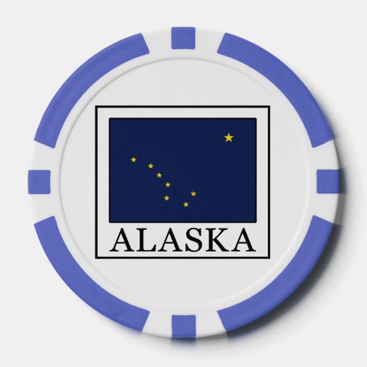 Lot De Jeton De Poker Alaska (Recto)
