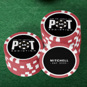 Lot De Jeton De Poker Amusant Me Demandez Mon Addiction Pot