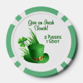 Lot De Jeton De Poker Amusements de la Saint-Patrick Jeux ou simplement (Verso)