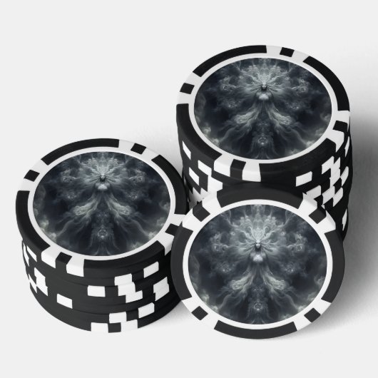 Lot De Jeton De Poker Apparition nuageuse (Empiler)
