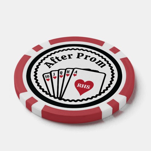 Lot De Jeton De Poker Après Prom Custom Poker Chips (Simple)