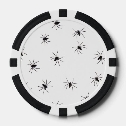 Lot De Jeton De Poker Araignées (Recto)