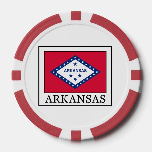 Lot De Jeton De Poker Arkansas (Recto)