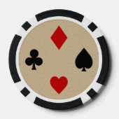 Lot De Jeton De Poker Armoirez héraldique de Ramirez (Verso)