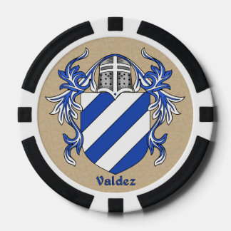 Lot De Jeton De Poker Armoiries héraldiques de Valdez