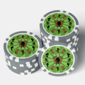 Lot De Jeton De Poker Arrondi (Empiler)