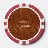 Lot De Jeton De Poker Art Brown occidental (Recto)