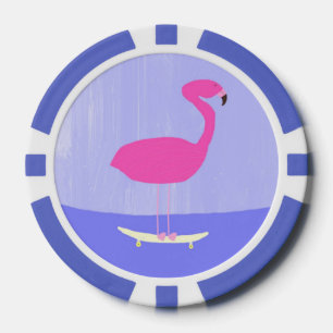 Lot De Jeton De Poker art de la peinture flamingo