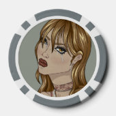 Lot De Jeton De Poker Art Nouveau (Verso)