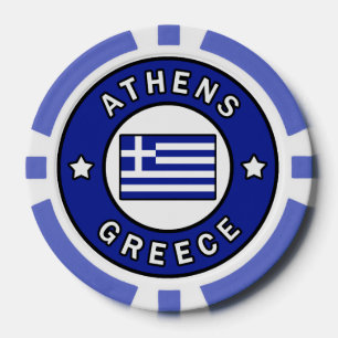Lot De Jeton De Poker Athènes Grèce