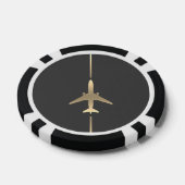 Lot De Jeton De Poker Aviation minimale (Simple)