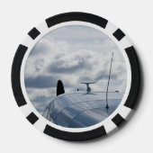 Lot De Jeton De Poker Avion (Verso)