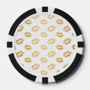 Lot De Jeton De Poker Baisers Brillants