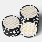 Lot De Jeton De Poker Baisers Brillants (Empiler)