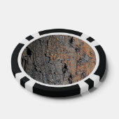 Lot De Jeton De Poker Barre d'arbre brûlé (Simple)