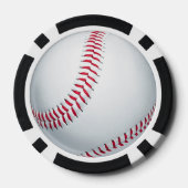 Lot De Jeton De Poker Base-ball (Verso)