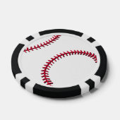 Lot De Jeton De Poker Baseball (Simple)