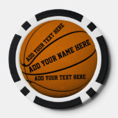 Lot De Jeton De Poker Basket (Verso)