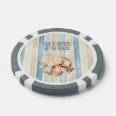 Lot De Jeton De Poker Beach Shells (Simple)