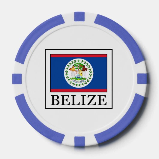 Lot De Jeton De Poker Belize (Recto)
