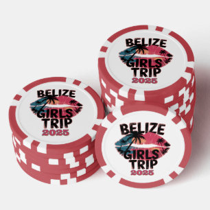 Lot De Jeton De Poker Belize Girls Trip Tropical Adventure