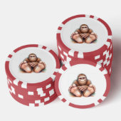 Lot De Jeton De Poker Bigfoot Happy Feet (Empiler)