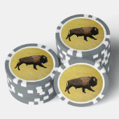 Lot De Jeton De Poker Bison galopant (Empiler)