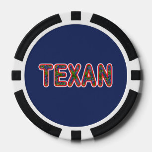 Lot De Jeton De Poker Bluebonnet Texan