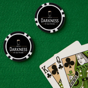 Lot De Jeton De Poker Bonjour obscurité, mon vieil ami, drôle de St Patr