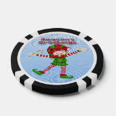 Lot De Jeton De Poker Bonnes Fêtes Elf Poker Chips (Simple)