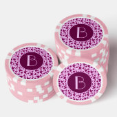Lot De Jeton De Poker Boomerangs rétro (Empiler)