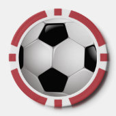 Lot De Jeton De Poker Boule de football (Recto)