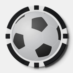 Lot De Jeton De Poker Boule de football
