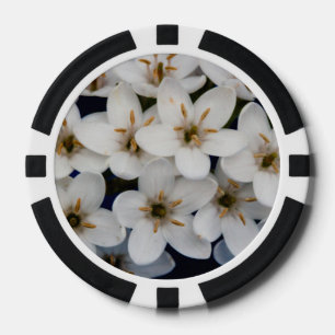 Lot De Jeton De Poker Bouquets de fleurs blanches