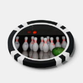 Lot De Jeton De Poker Bowling (Simple)