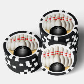 Lot De Jeton De Poker Bowling Design Poker Chips (Empiler)