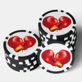 Lot De Jeton De Poker Boxing Design Poker Chips (Empiler)