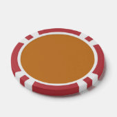 Lot De Jeton De Poker Bronze (couleur solide) (Simple)