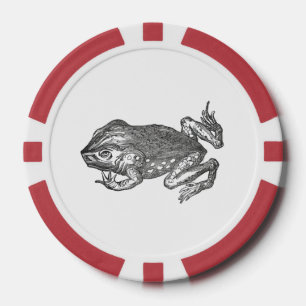 Lot De Jeton De Poker Bufo Rana aka Crapaud Bufo