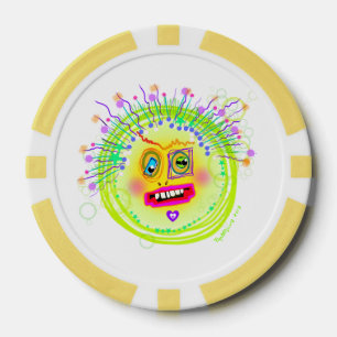 Lot De Jeton De Poker Bulles Smile Meemogie Emoji Art