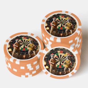 Lot De Jeton De Poker Bullseye Burrow : Meerkat Dart League,