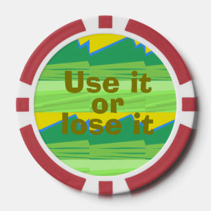 Lot De Jeton De Poker Cadeau de Noël à utiliser ou à perdre