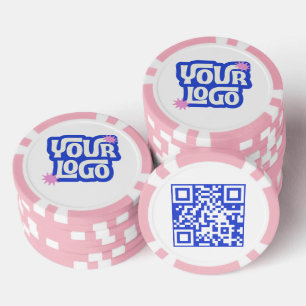 Lot De Jeton De Poker Cadeau promotionnel d'entreprise avec logo de code