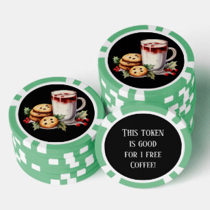 Lot De Jeton De Poker Café gratuit de Noël festif