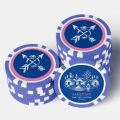 Lot De Jeton De Poker Camp de jeunes filles (Empiler)